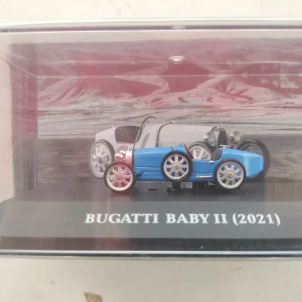 N/29. Bugatti Baby II (2021) #29 Colección Microcoches de antaño 1:43