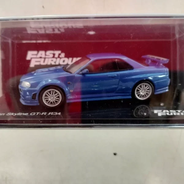 N/25. Nissan Skyline GT-R R34 (2002) #25 colección fast and furious