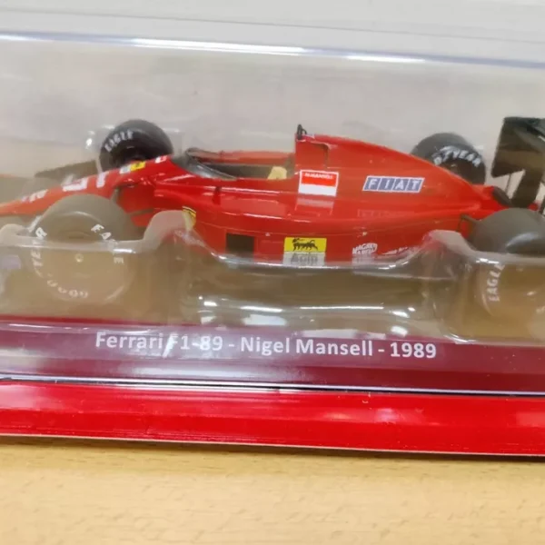N/18. Ferrari F1-89 (1989) #18 Los grandes Ferrari F1 1:24 Nigel Mansell