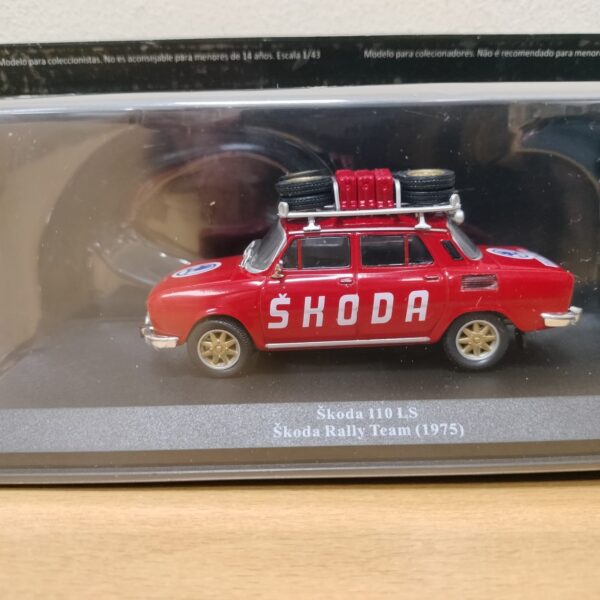#53 Škoda 100/110 colección vehículos de rally