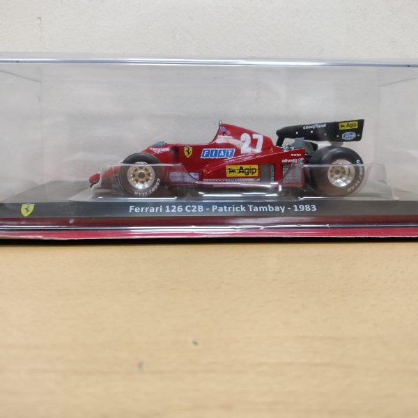 #43 ferrari 126 C2B- Patrick Tambay #43 FERRARI  ESCALA 1-24